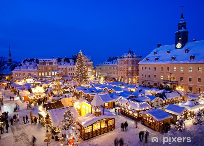 Weihnachten im Erzgebirge, Weihnachtsmarkt in Annaberg-Buchholz